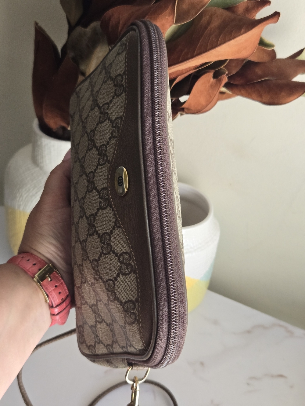 Vintage Gucci GG Supreme Crossbody Bag - Picture 13 of 14